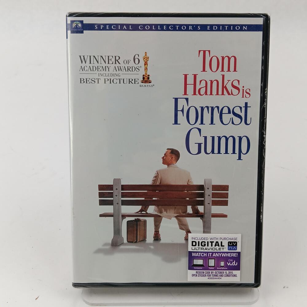 Forrest Gump DVD Collector's Edition Widescreen Tom Hanks 1994 PG-13 Paramount